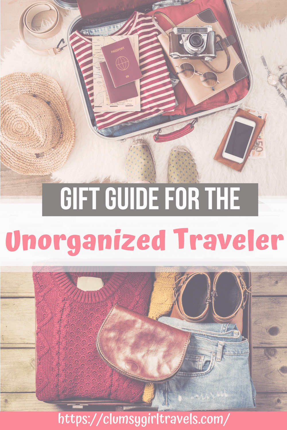 Are you an unorganized traveler? This list of products will help you improve your unorganizational ways for your next trip.
