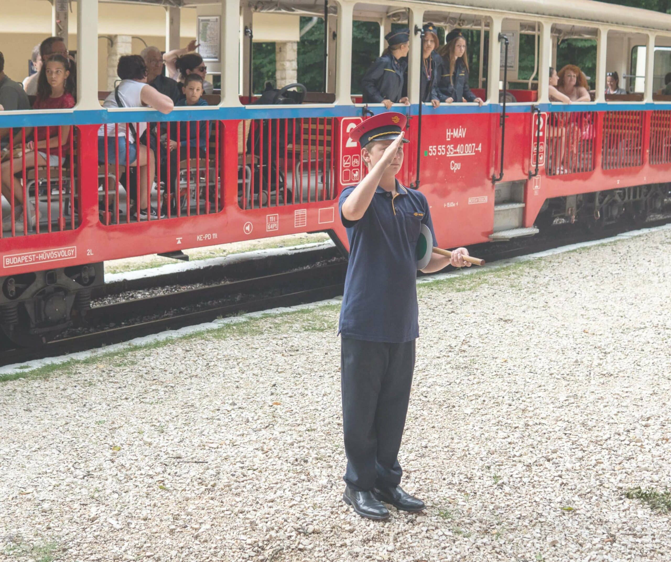 childrens train budapest