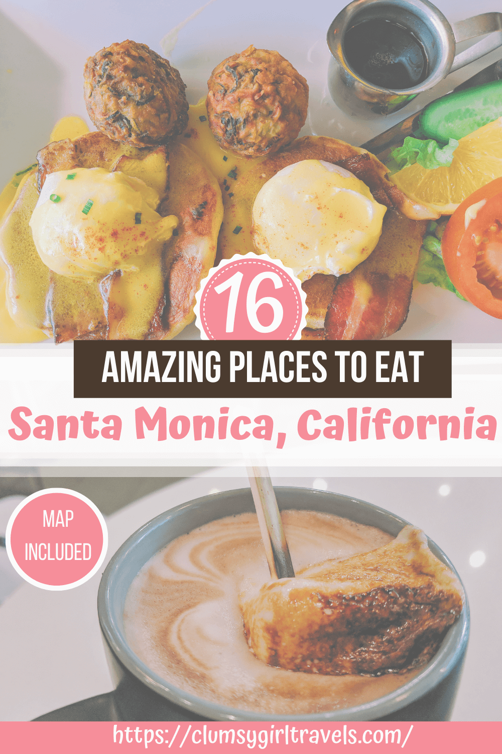 If you are wondering where to eat in Santa Monica, this is the guide for you. Santa Monica has tons of amazing restaurants just waiting to be discovered. #santamonicatravel #losangelestravel #californiatravel