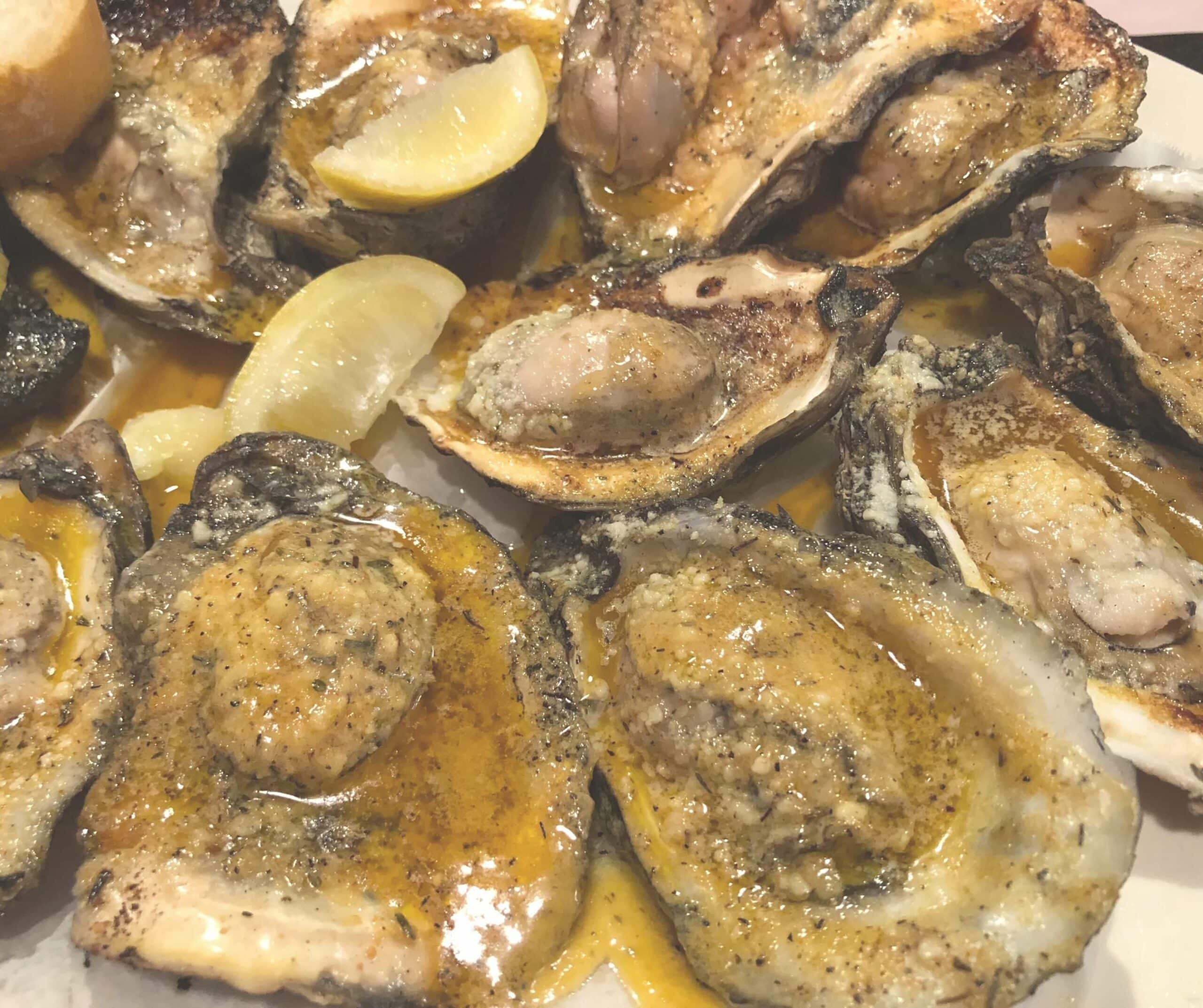 Charbroiled Oysters