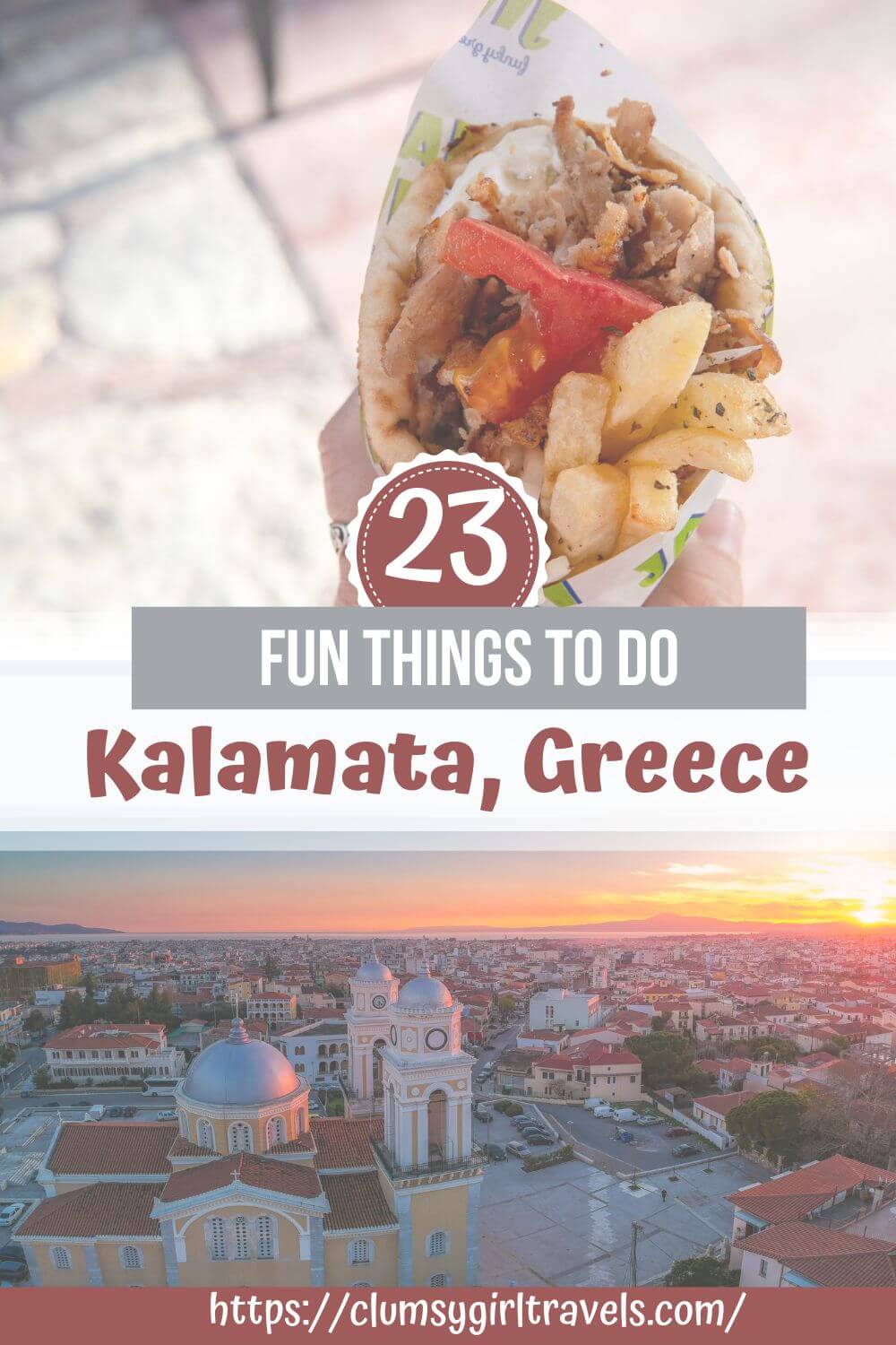 a pin for things to do in kalamata