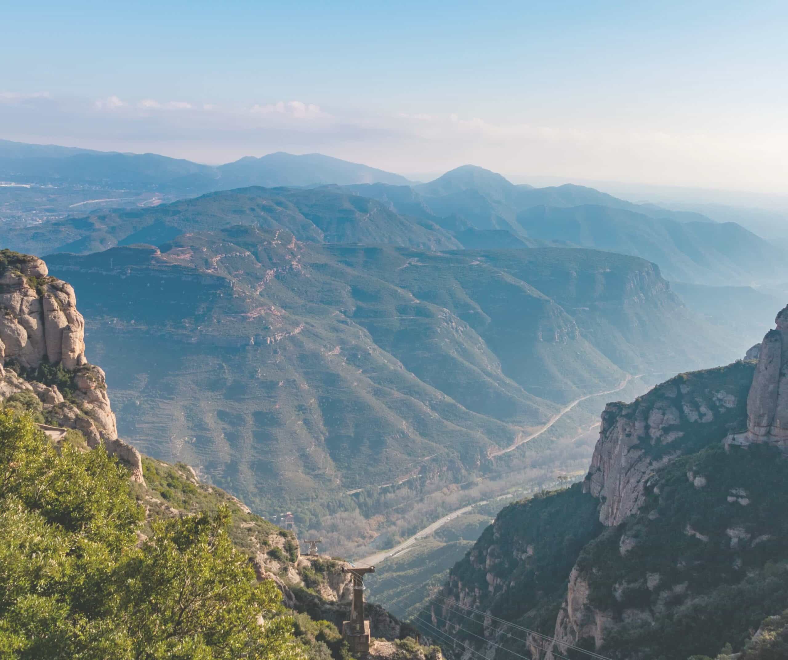 a view of montserrat