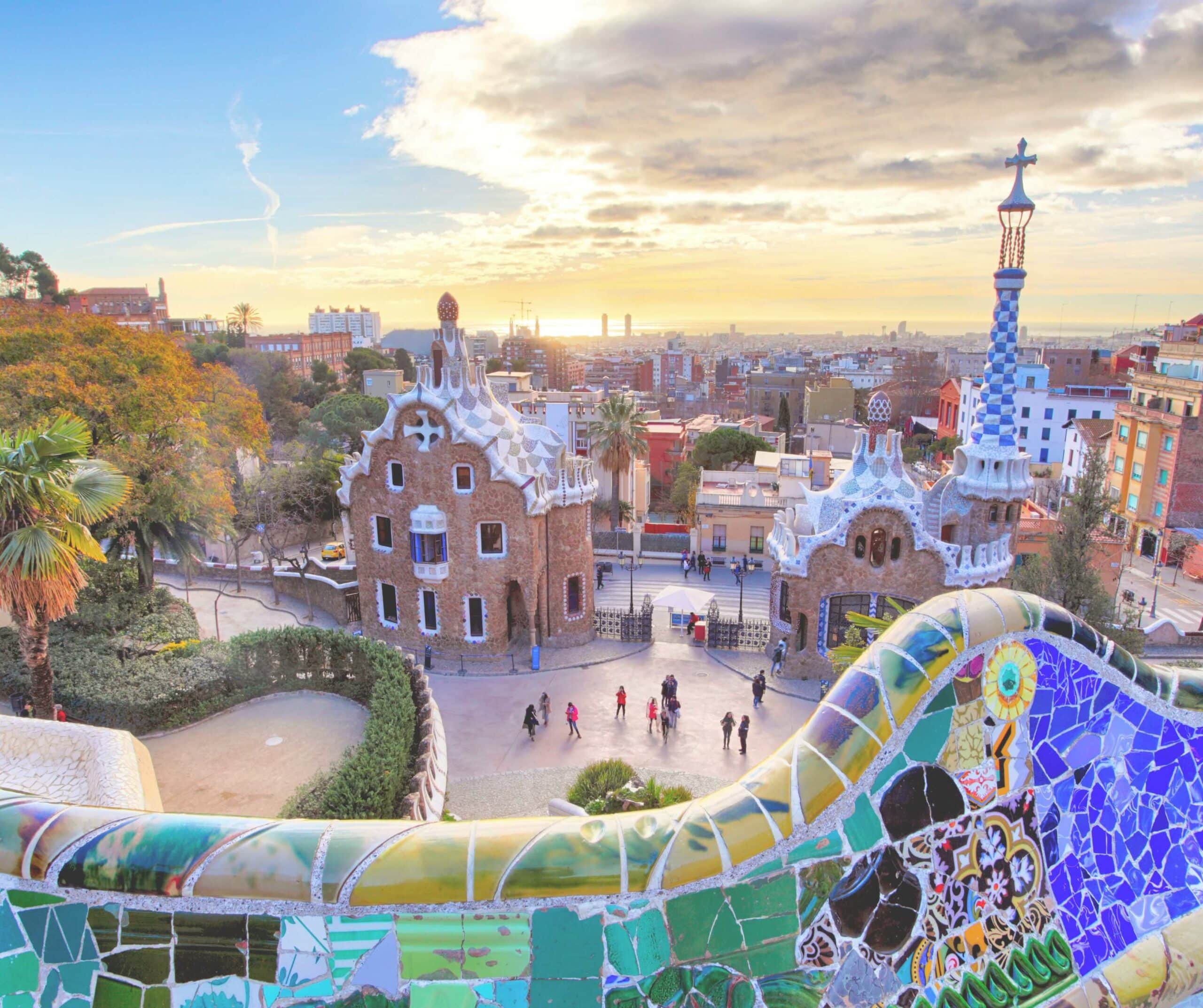 parc guell in barcelona