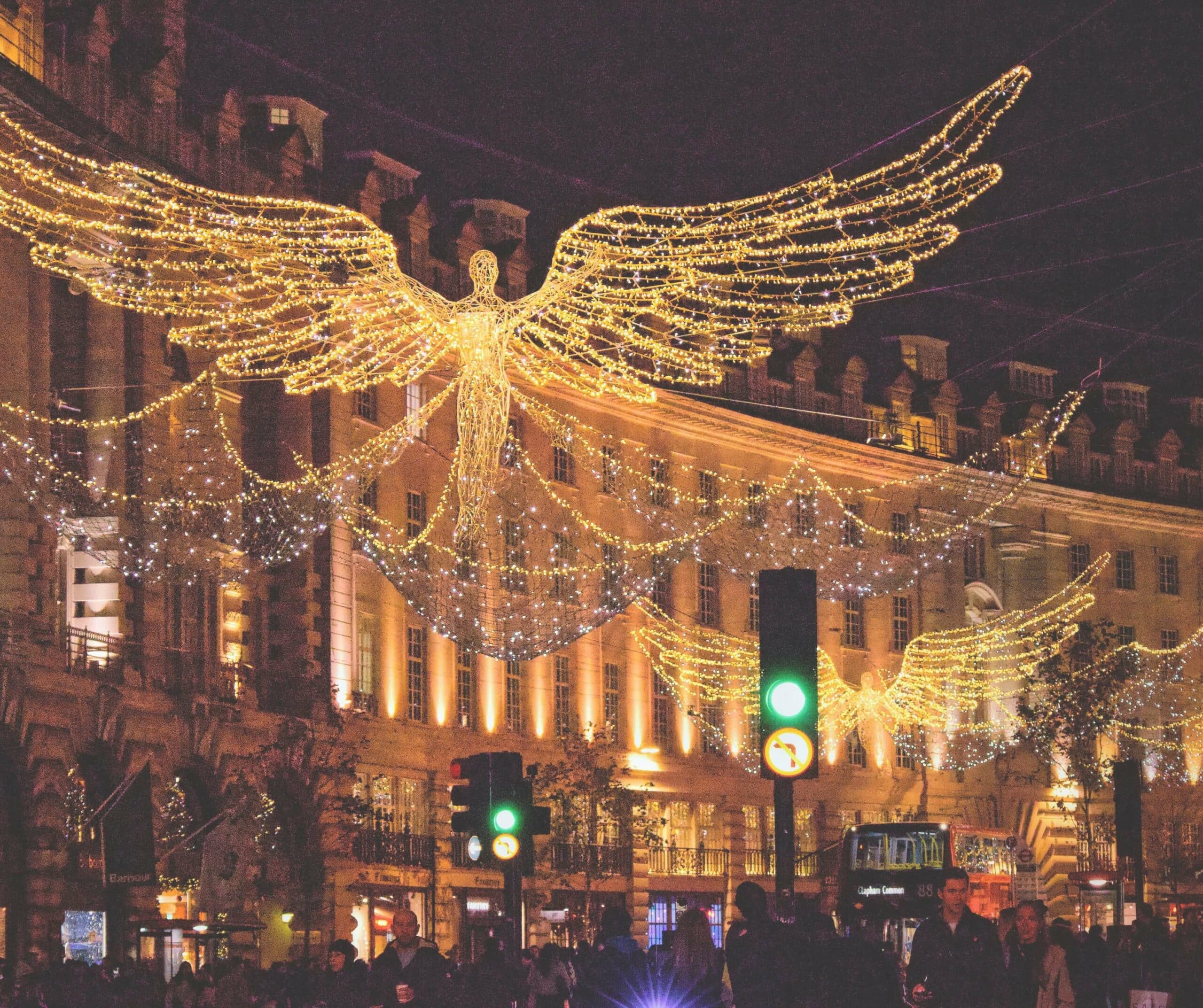 christmas light tours in london