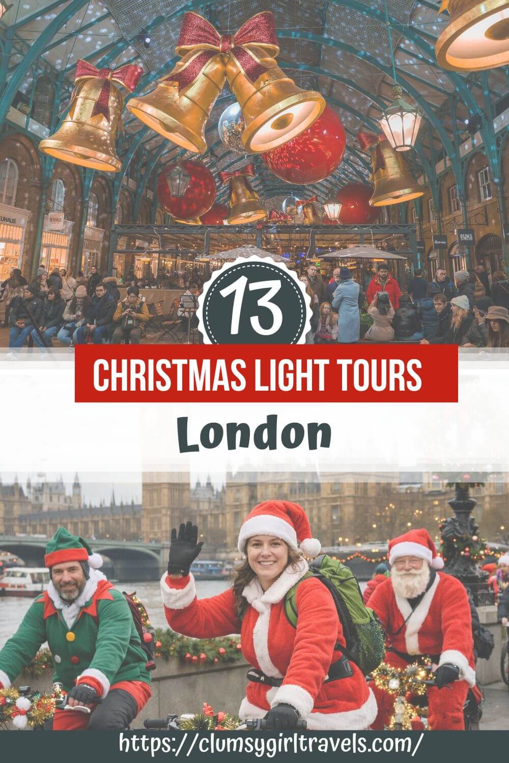 london christmas light tours