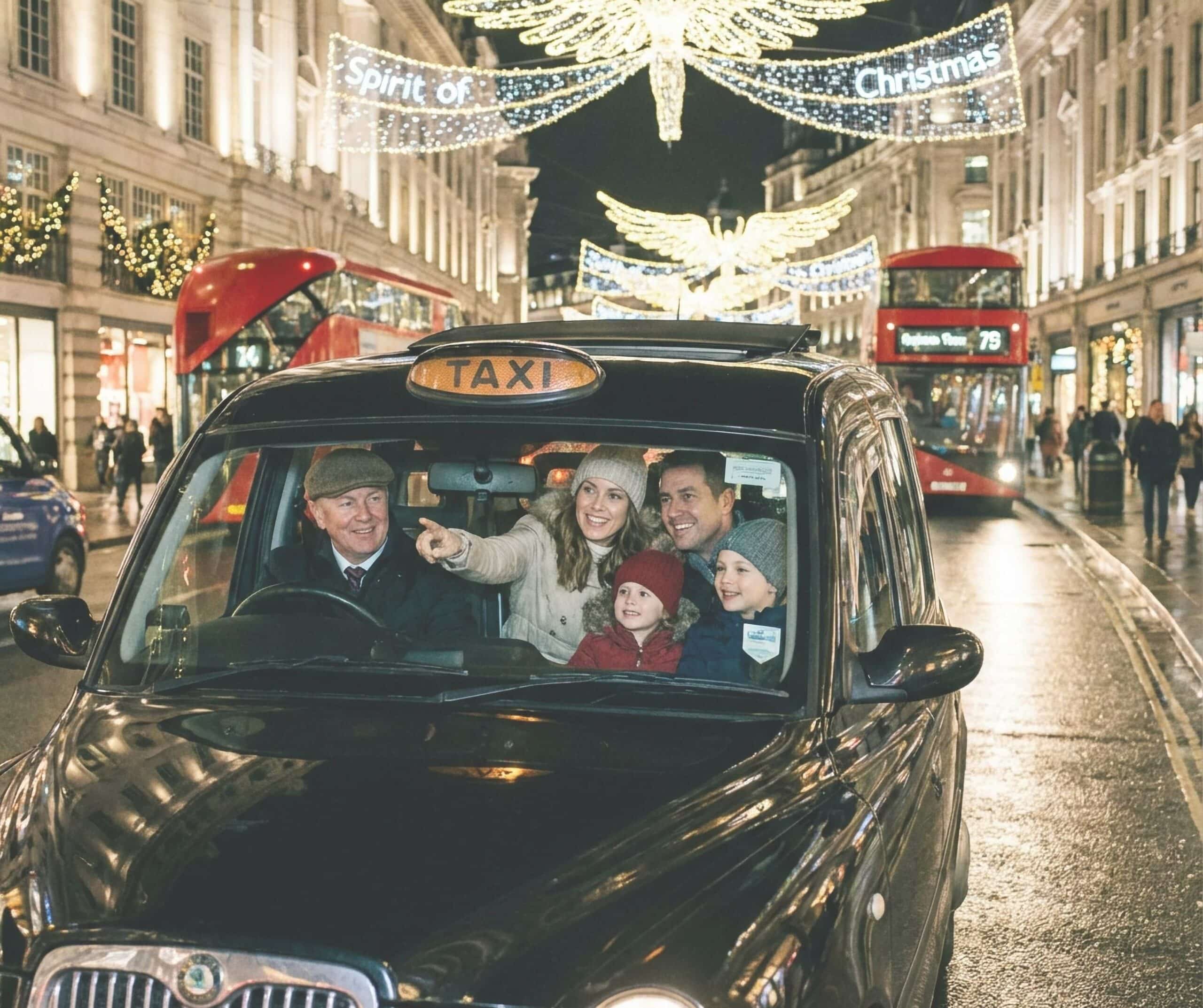 london black cab christmas tour