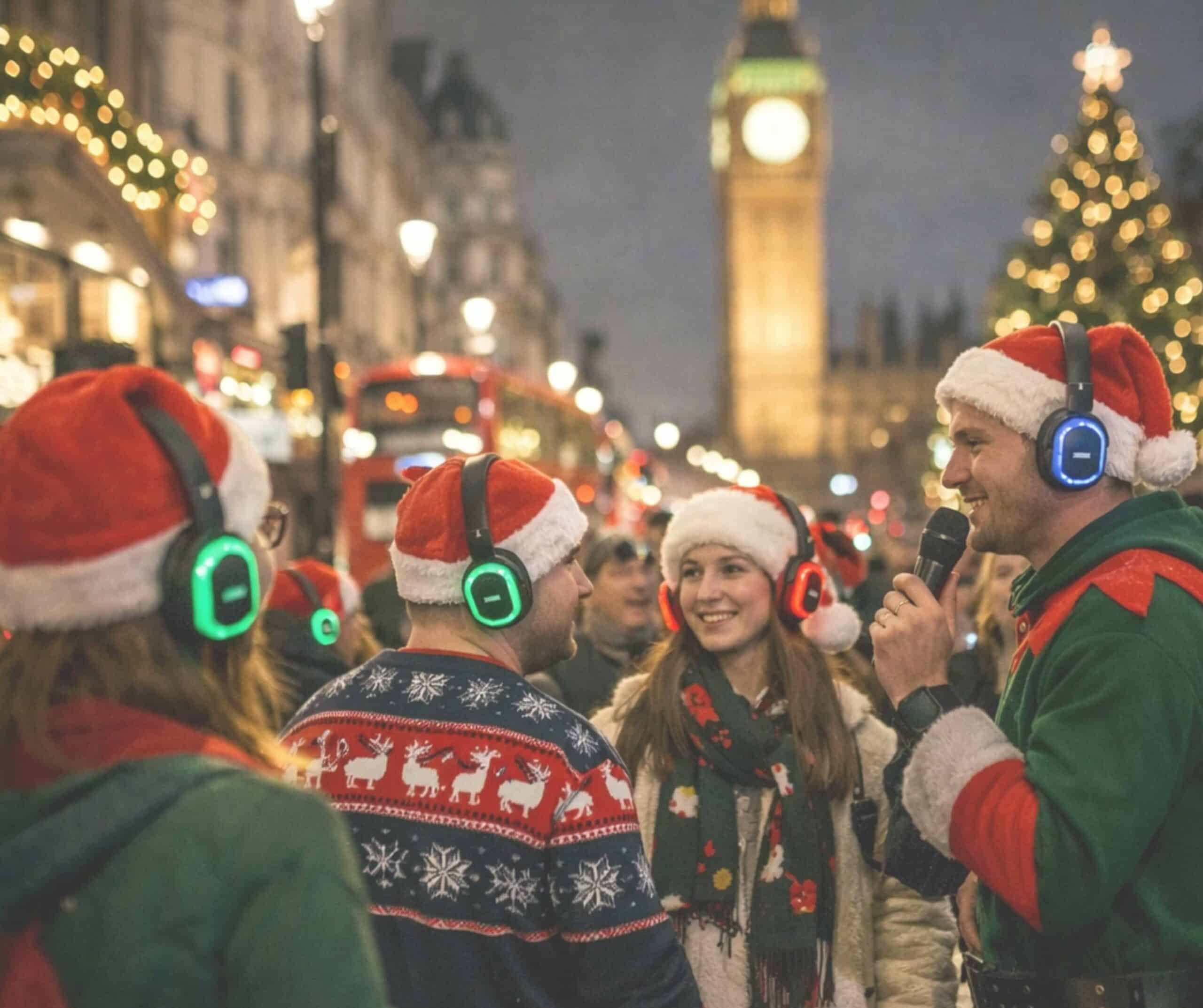 silent disco christmas tour