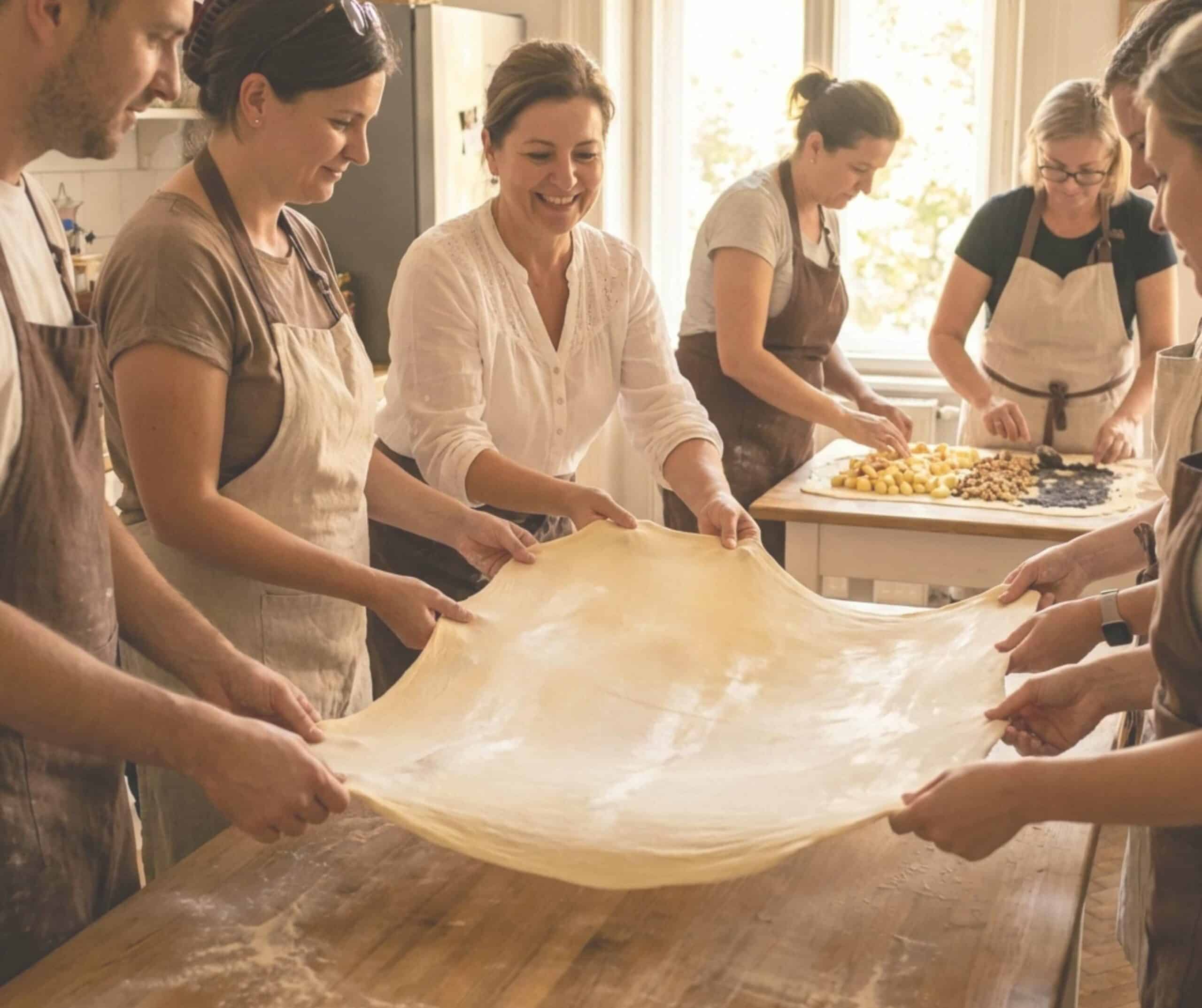 strudel making class budapest