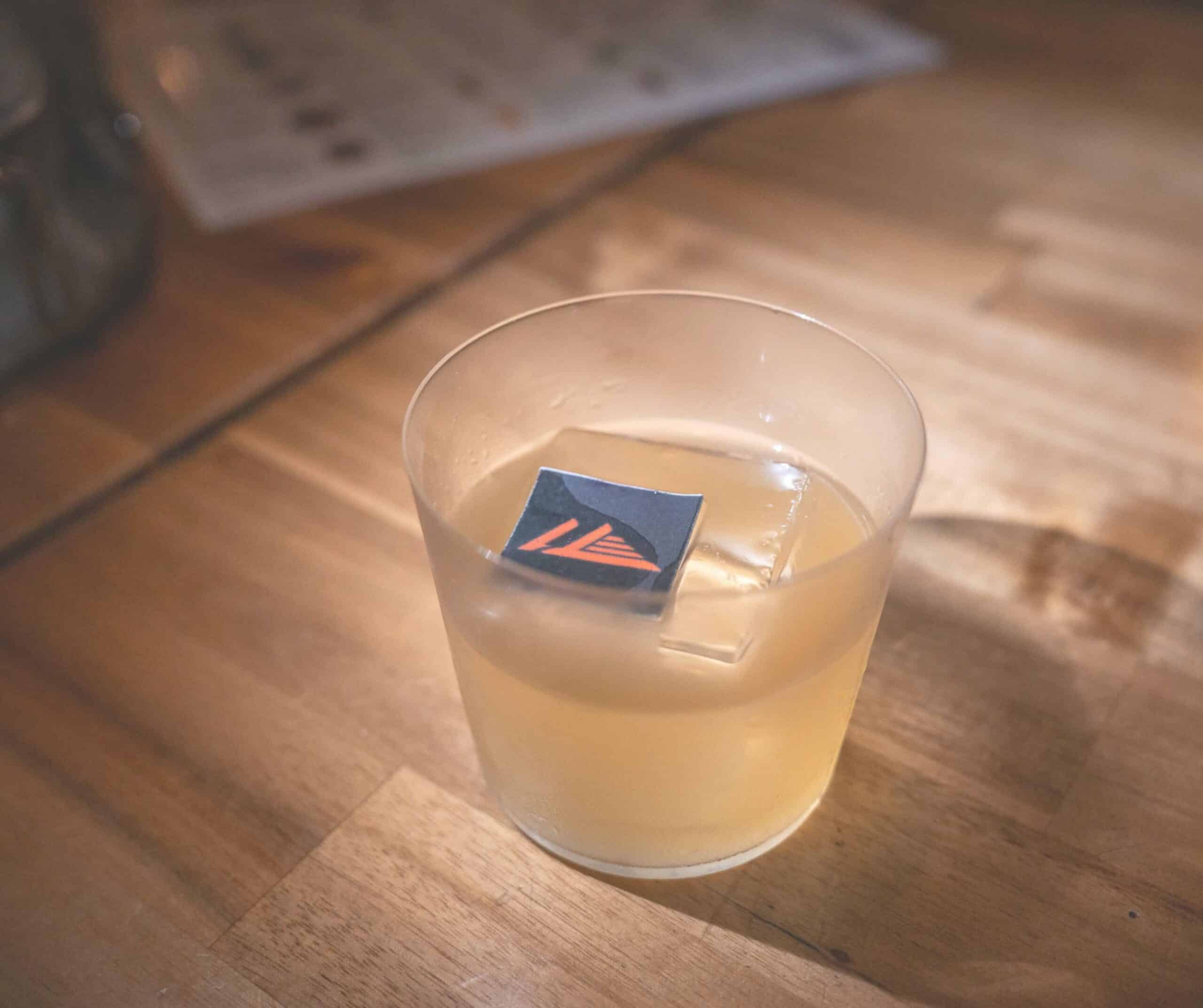 The bar and interior of Southside Parlor in Itaewon, Seoul