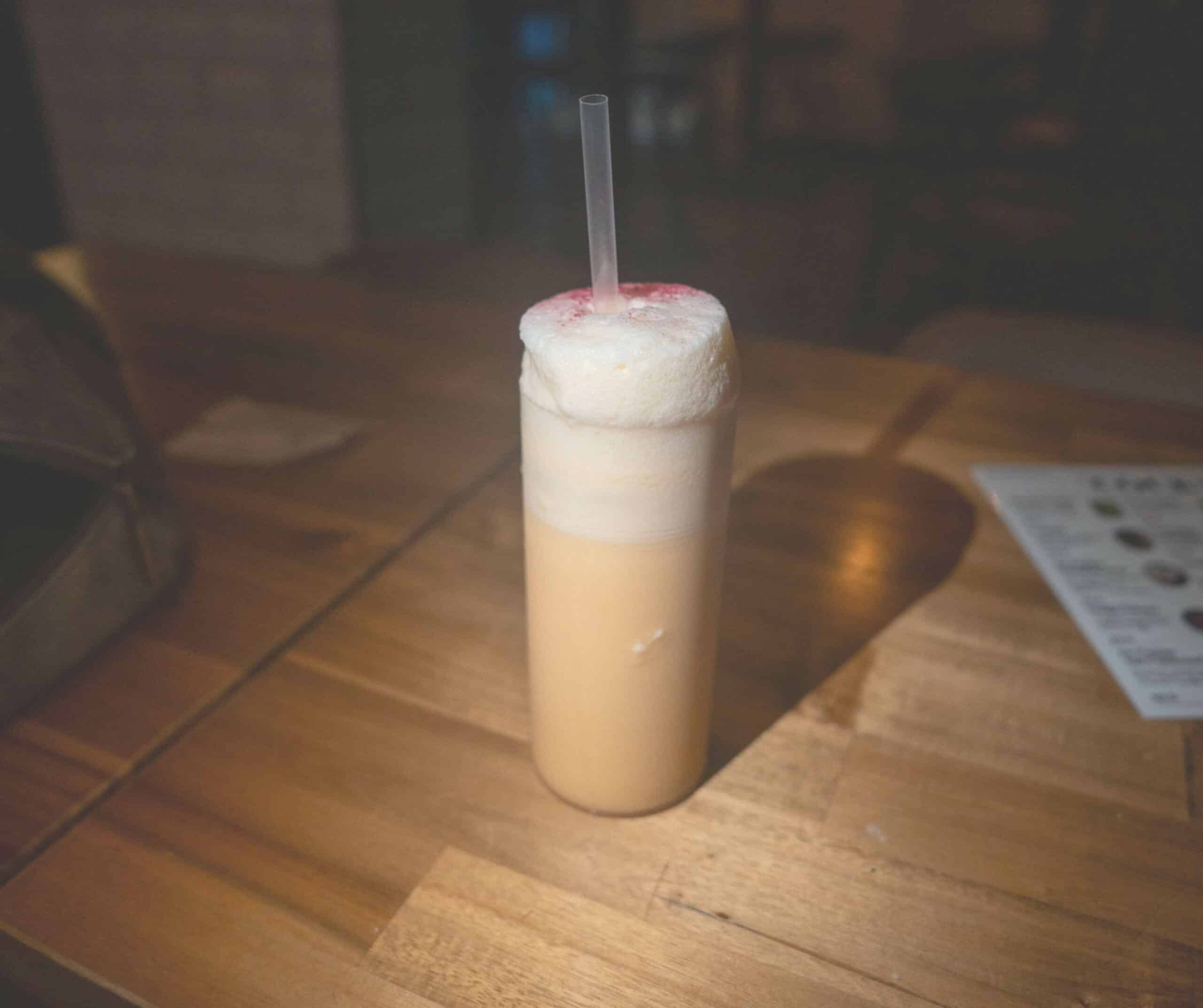 The award-winning Chiquita Pepita cocktail at Southside Parlor, Seoul