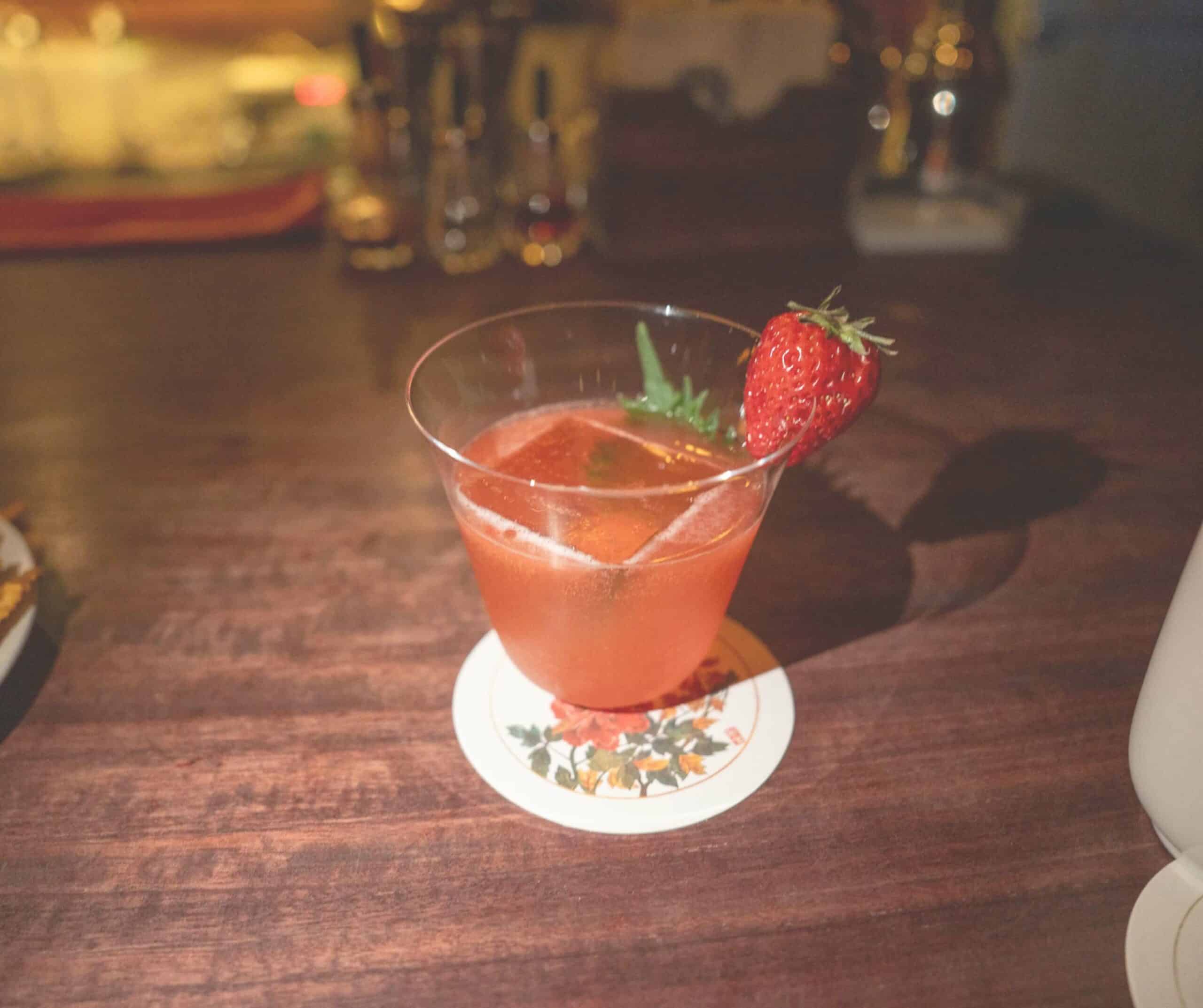 The Pineapple cocktail at Bar Sookhee in Seoul