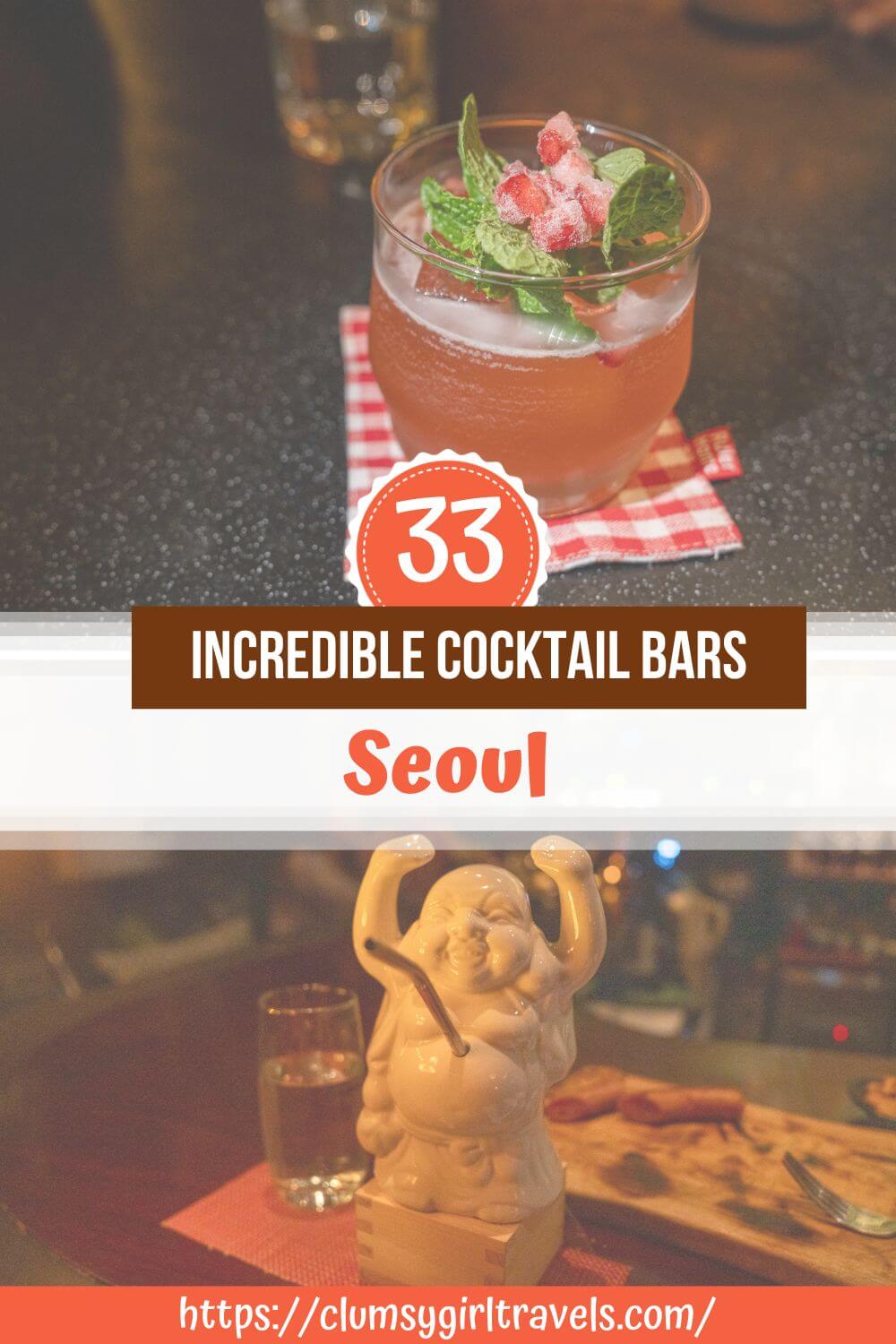 cocktail bars in seoul